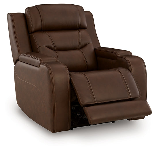 Knightington Power Recliner w/Audio Seating