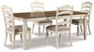 Realyn Dining Table and 4 Chairs Homeline Furniture