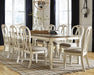 Realyn Dining Table and 8 Chairs Homeline Furniture