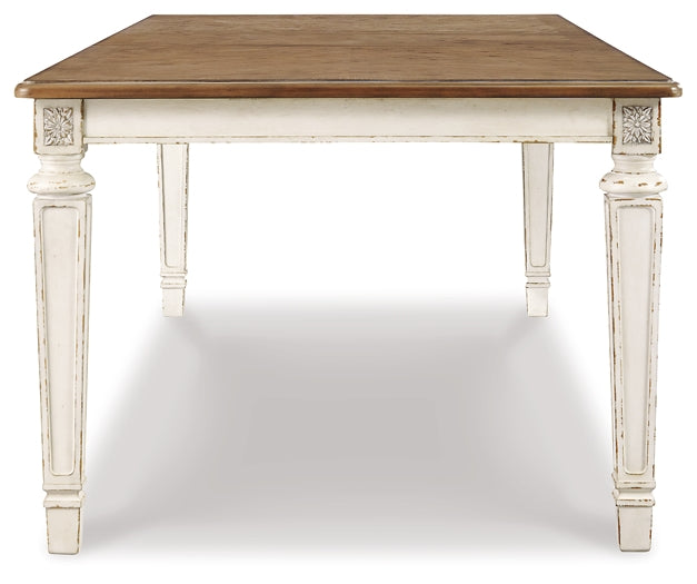 Realyn Dining Table and 8 Chairs Homeline Furniture