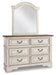 Realyn Twin Panel Bed with Mirrored Dresser, Chest and 2 Nightstands Homeline Furniture