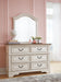 Realyn Twin Panel Bed with Mirrored Dresser and Chest Homeline Furniture