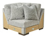 Regent Park 4-Piece Sectional with Ottoman Homeline Furniture