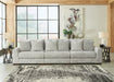 Regent Park 4-Piece Sectional with Ottoman Homeline Furniture
