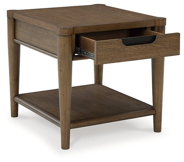 Roanhowe Rectangular End Table Homeline Furniture