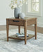Roanhowe Rectangular End Table Homeline Furniture