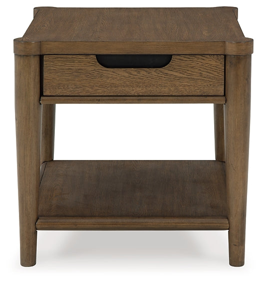 Roanhowe Rectangular End Table Homeline Furniture