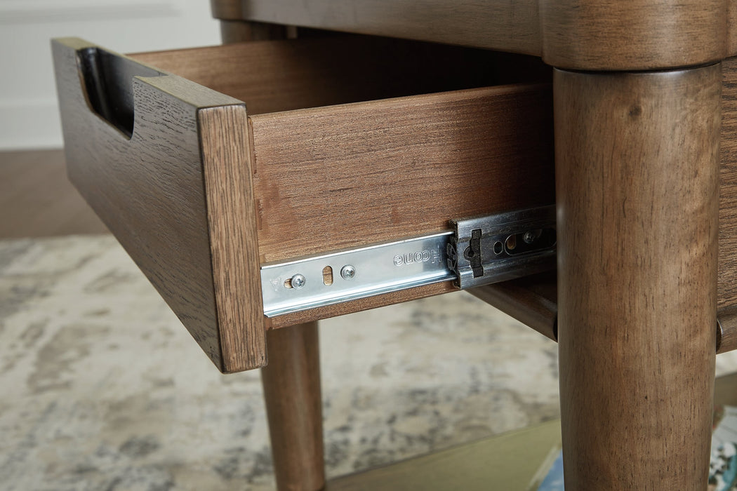 Roanhowe Rectangular End Table Homeline Furniture