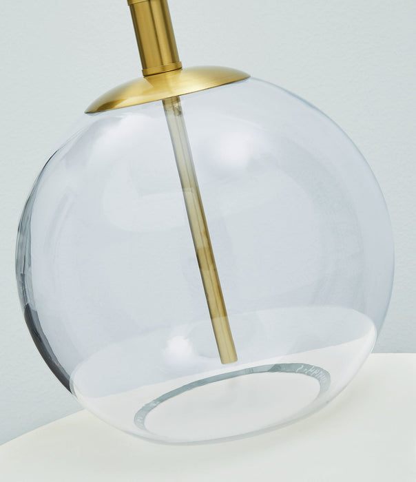 Samder Glass Table Lamp (1/CN) Homeline Furniture