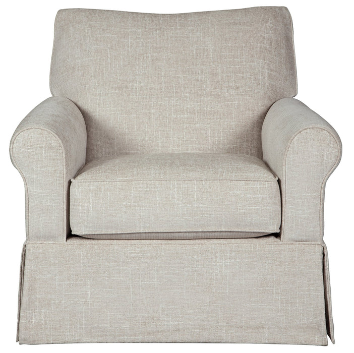 Searcy Swivel Glider Accent Chair Homeline Furniture