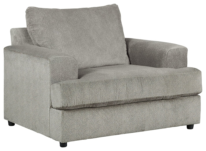 Soletren Chair and Ottoman Homeline Furniture