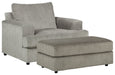 Soletren Chair and Ottoman Homeline Furniture