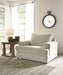 Soletren Chair and Ottoman Homeline Furniture