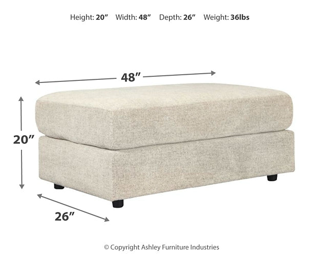 Soletren Oversized Accent Ottoman Homeline Furniture