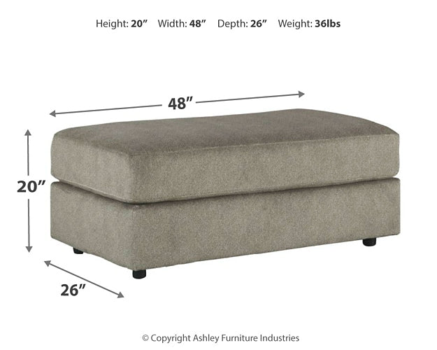Soletren Oversized Accent Ottoman Homeline Furniture