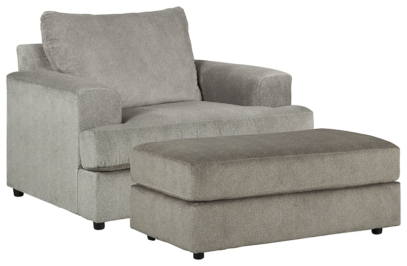 Soletren Sofa, Loveseat, Chair and Ottoman Homeline Furniture