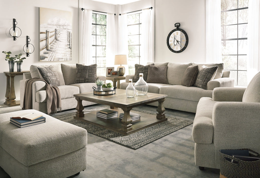 Soletren Sofa, Loveseat, Chair and Ottoman Homeline Furniture
