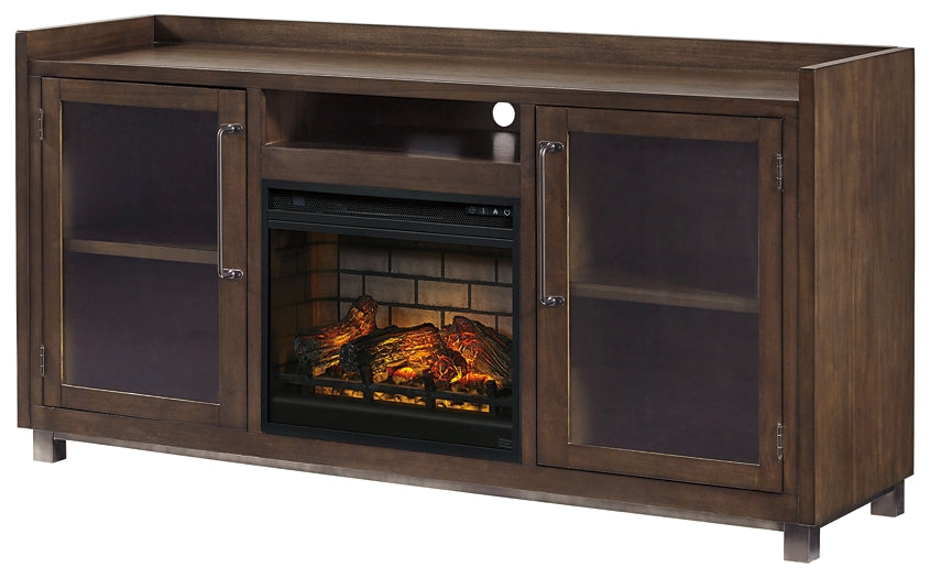 Starmore 3-Piece Wall Unit with Electric Fireplace Homeline Furniture