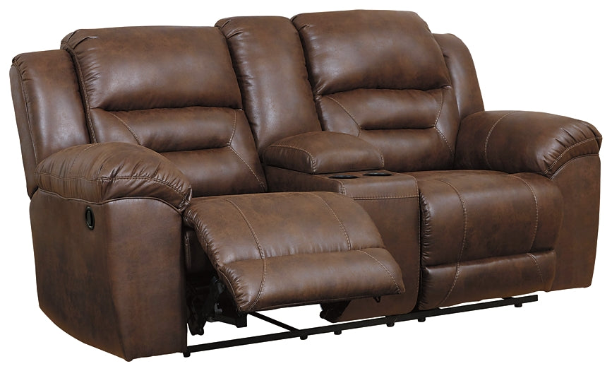 Stoneland Sofa, Loveseat and Recliner Homeline Furniture