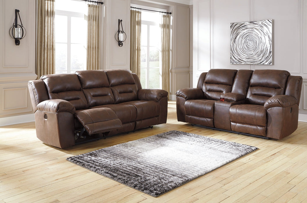 Stoneland Sofa and Loveseat Homeline Furniture