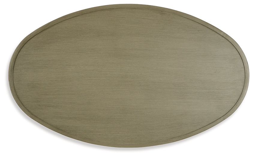 Swiss Valley Oval Cocktail Table Homeline Furniture