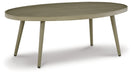Swiss Valley Oval Cocktail Table Homeline Furniture