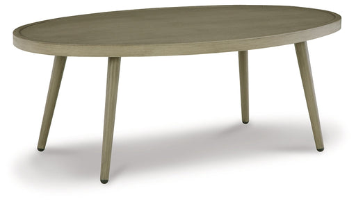 Swiss Valley Oval Cocktail Table Homeline Furniture