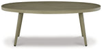 Swiss Valley Oval Cocktail Table Homeline Furniture