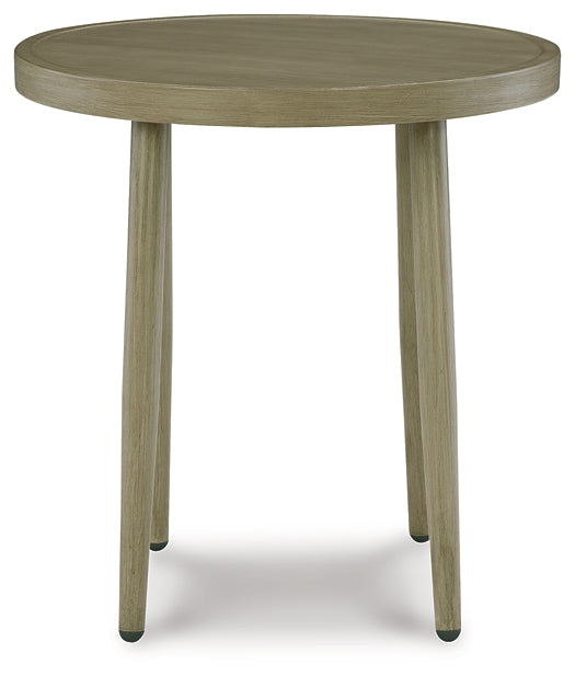 Swiss Valley Round End Table Homeline Furniture