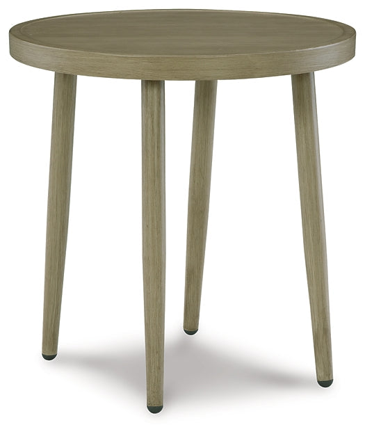 Swiss Valley Round End Table Homeline Furniture