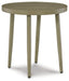 Swiss Valley Round End Table Homeline Furniture