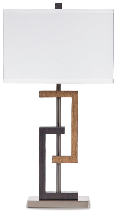 Syler Poly Table Lamp (2/CN) Homeline Furniture