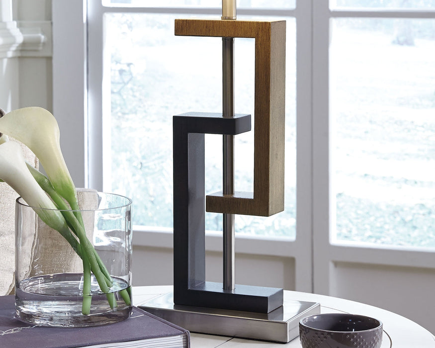 Syler Poly Table Lamp (2/CN) Homeline Furniture