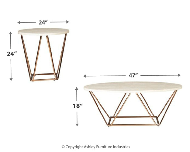 Tarica Occasional Table Set (3/CN) Homeline Furniture
