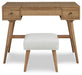 Thadamere Vanity/UPH Stool (2/CN) Homeline Furniture