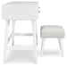 Thadamere Vanity/UPH Stool (2/CN) Homeline Furniture