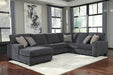 Tracling 3-Piece Sectional with Ottoman Homeline Furniture