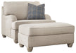 Traemore Chair and Ottoman Homeline Furniture
