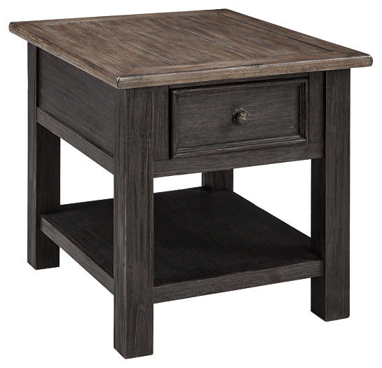 Tyler Creek Coffee Table with 2 End Tables Homeline Furniture