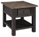 Tyler Creek Coffee Table with 2 End Tables Homeline Furniture