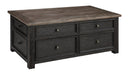 Tyler Creek Coffee Table with 2 End Tables Homeline Furniture