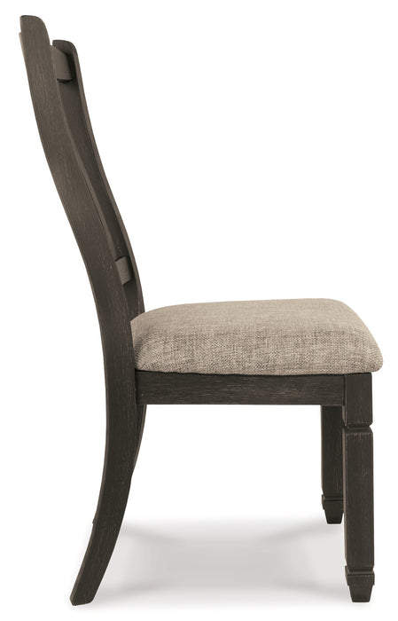 Tyler Creek Dining Table and 4 Chairs and Bench Homeline Furniture