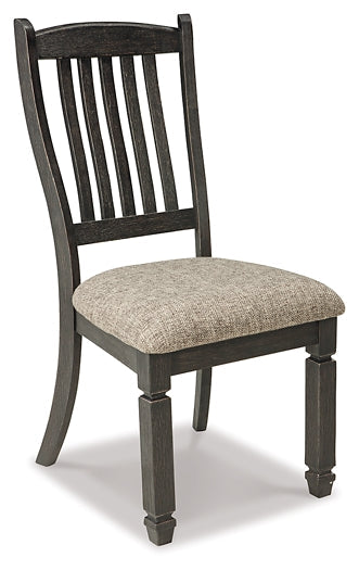 Tyler Creek Dining Table and 4 Chairs and Bench Homeline Furniture