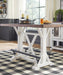 Valebeck Counter Height Dining Table and 4 Barstools Homeline Furniture