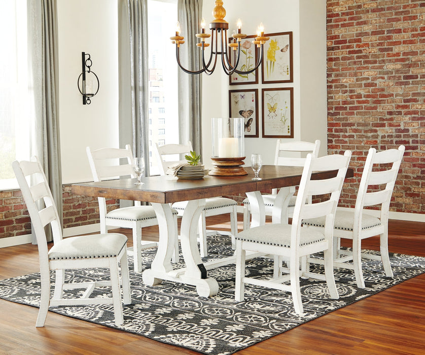 Valebeck Dining Table and 6 Chairs Homeline Furniture