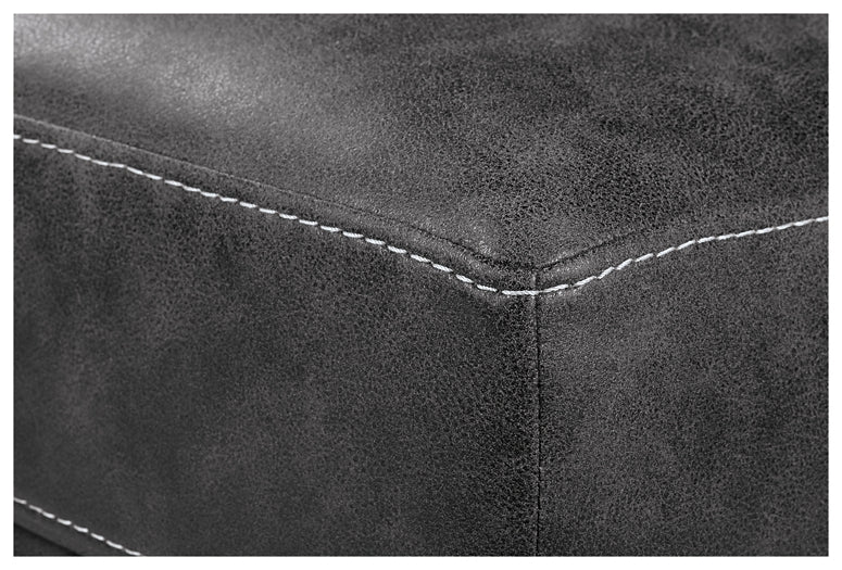 Venaldi Chair and Ottoman Homeline Furniture