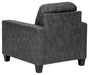 Venaldi Chair and Ottoman Homeline Furniture