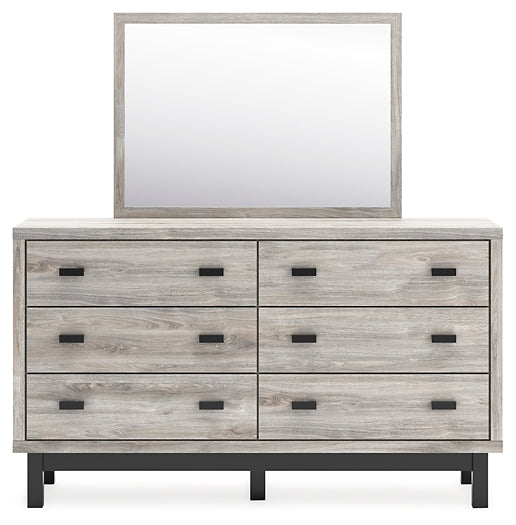 Vessalli Dresser and Mirror Homeline Furniture