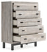 Vessalli Five Drawer Wide Chest Homeline Furniture