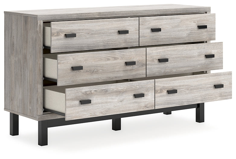 Vessalli Six Drawer Dresser Homeline Furniture